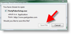 party poker download install firefox