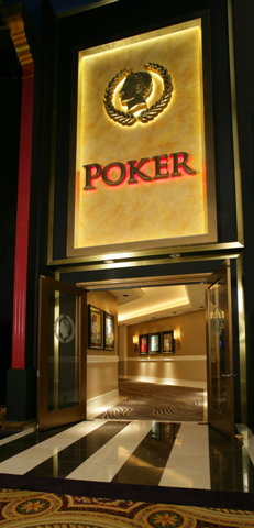 caesars palace poker room entrance